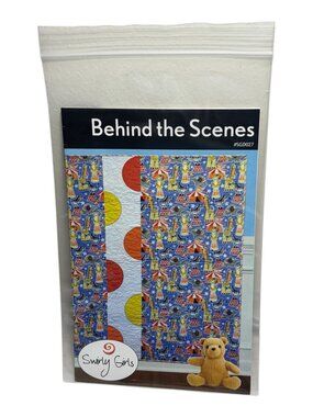 Swirly Girl Behind the Scenes SGD027 Quilt Pattern